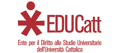 Logo di EDUCatt - Ente per il Diritto allo Studio Universitario dell'Università Cattolica